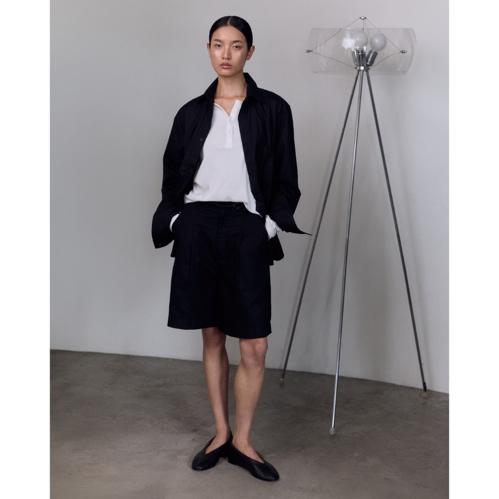 AMR DE SAISON ( AIMER ) - AMR Wide-Leg Bermuda Shorts