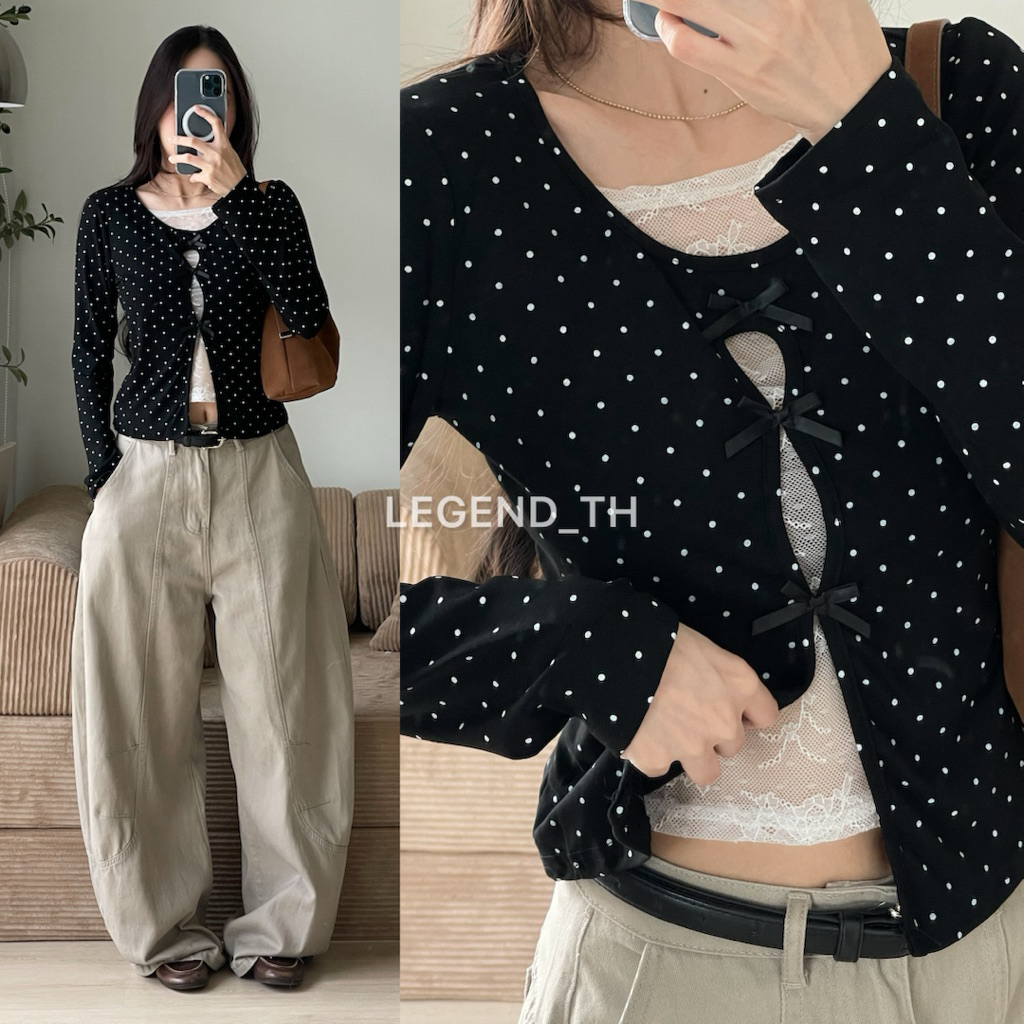 Legend | Mallow polkadot layer top
