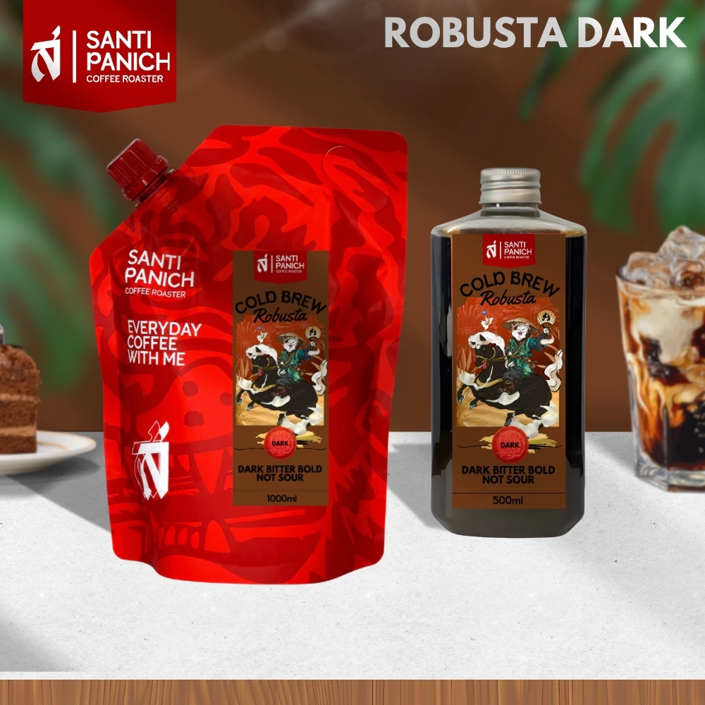 สุดว้าว ตาตื่น!! Cold Brew Robusta Dark คั่วเข้ม ดุดัน กาแฟสกัดเย็นที่ออกแบบมาเพื่อคนที่ต้องการ พลังดีดเหมือนแรงม้า