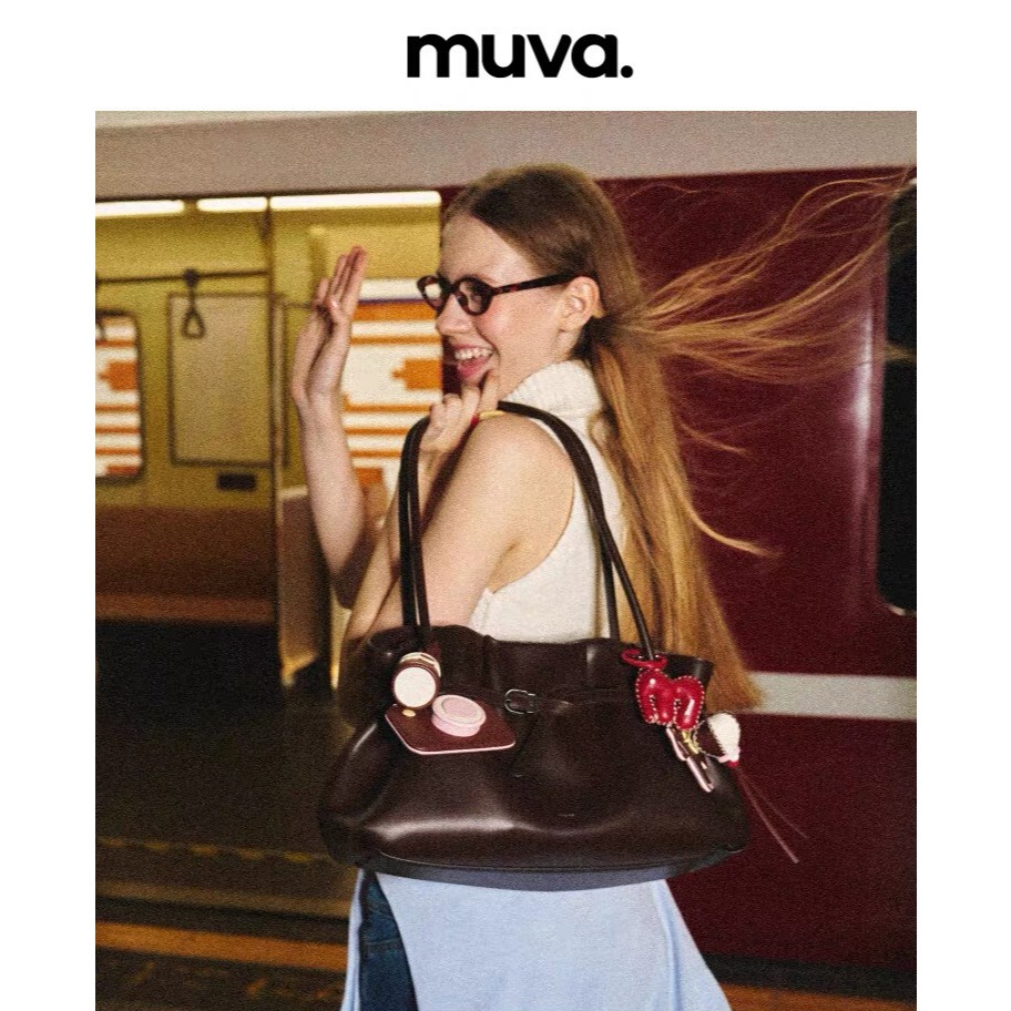 Muva  Siu Mai Underarm Bag ของแท้ 100% กดจาก Official Muva