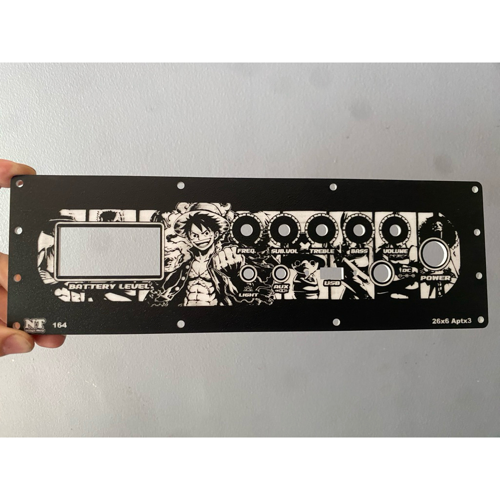 เพลทไฟ Aptx3 ช่อง 26x6 Onepiece