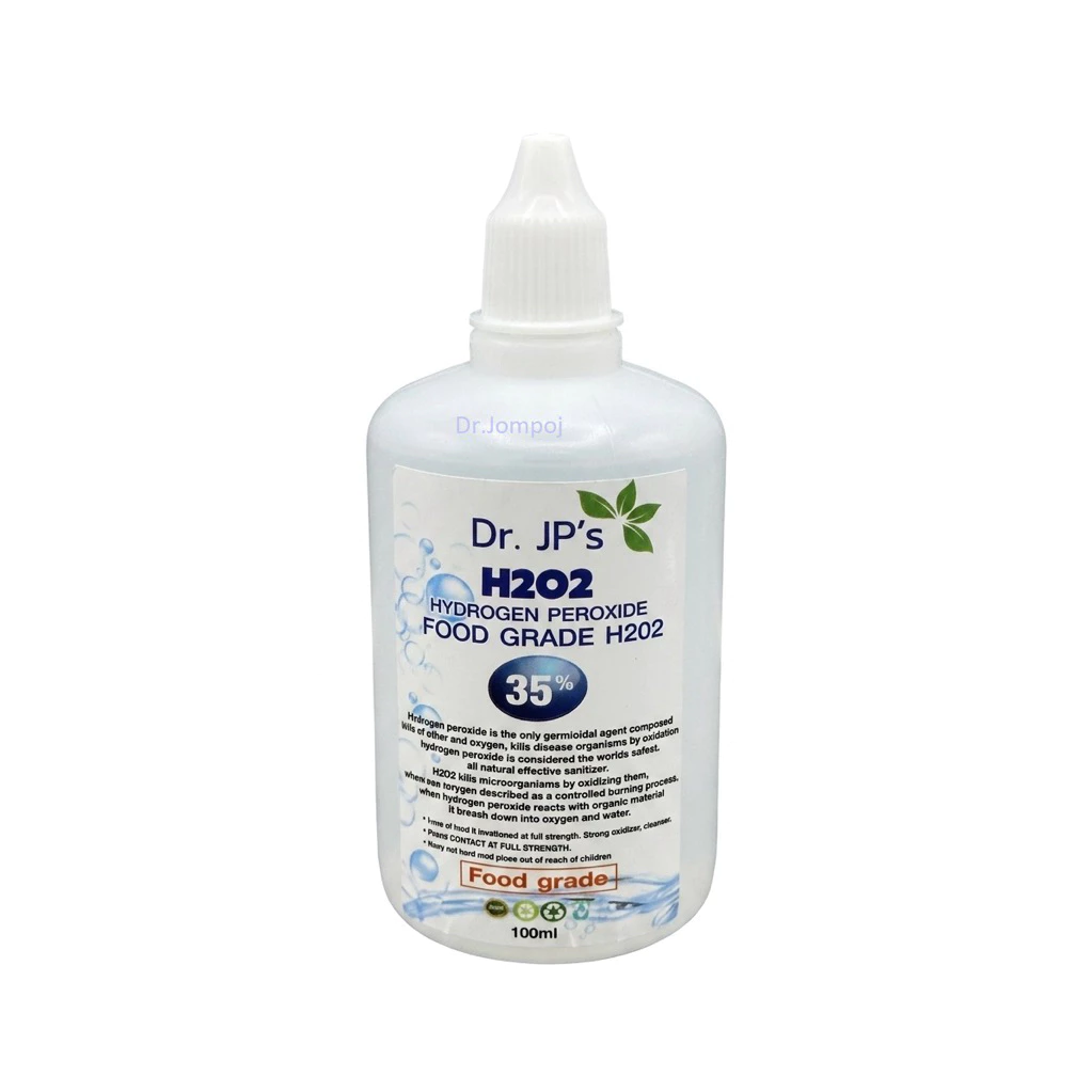 Hydrogen Peroxide H202 Food grade Dr.JP's 100ml.