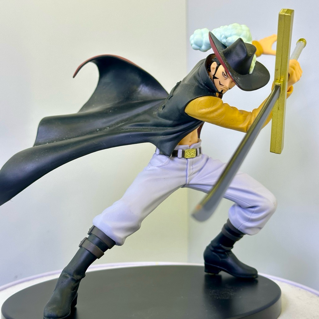[Figureมือ2]  ‼️ แดรคูล มิฮอว์ค ☠️‼️Dracule Mihawk ‼️#OnePiece Battle Record Collection Figure
