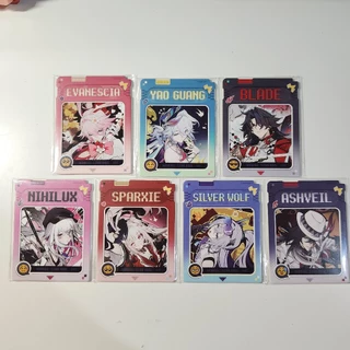Limited Hoyofest 2026 freebies โฮโยเฟส ตั๋ว การ์ดHonkai star rail Genshin ZZZ card ticket Blade Silver wolf Flins Jahoda