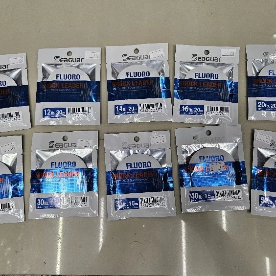 สายช็อคลีด สายฟลูโอ Seaguar Fluro Shock Leader แท้ 100 % ราคา สุดคุ้ม นำเข้าโดย KTN Tackle