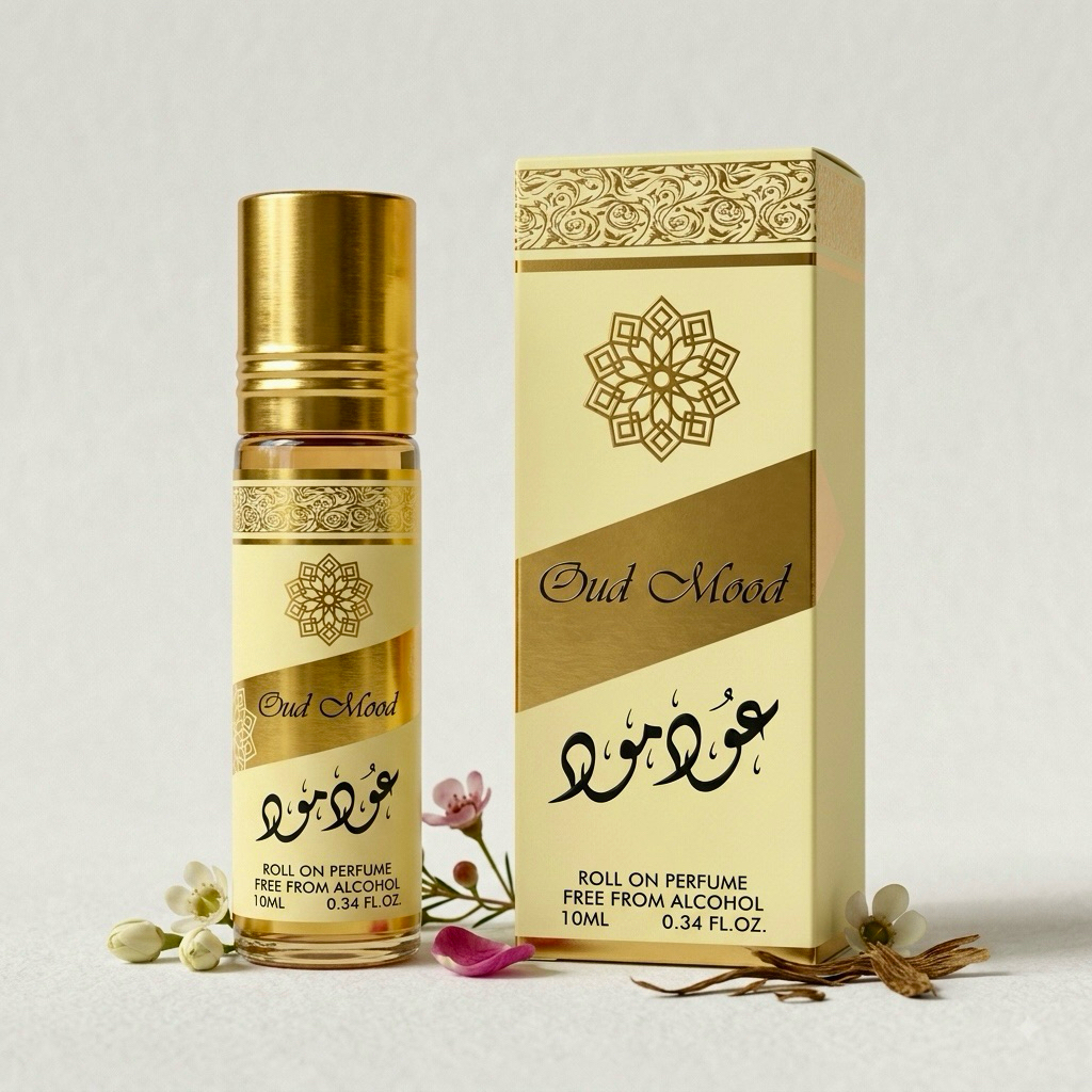 น้ำหอม Oud Mood 10ml หอมหวาน อบอุ่น ให้ฟีลคล้าย Lattafa Oud Mood แบบสเปรย์ แต่ ละมุนกว่า นุ่มกว่า เพ