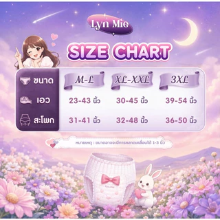 กางเกงอนามัย Lyn Mie แบบใหม่! ทนน้ำดี น้ำหนักเบา ระบายความร้อนได้ดี ป้องกันการรั่วและนอนหลับสบาย