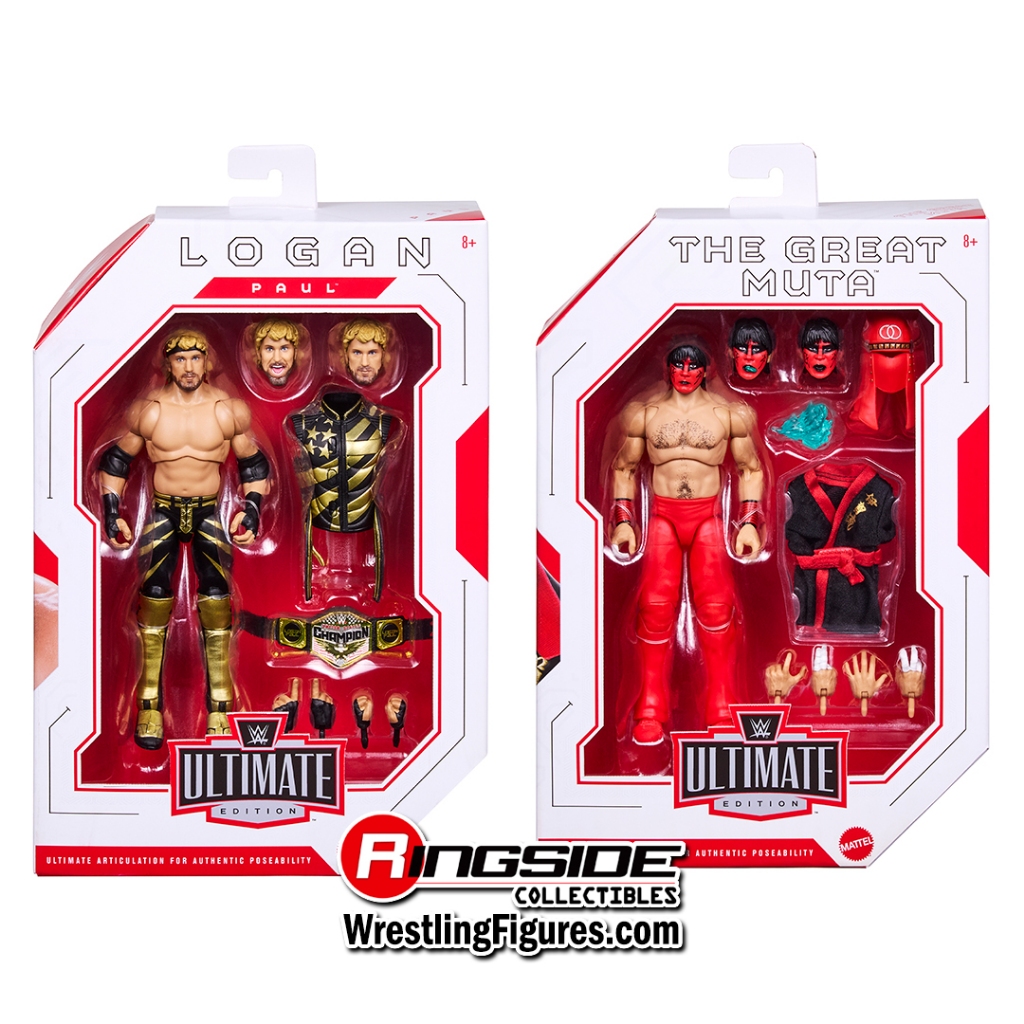 WWE Best of Ultimate Edition 8 - Set of 2 (Great Muta & Logan Paul)