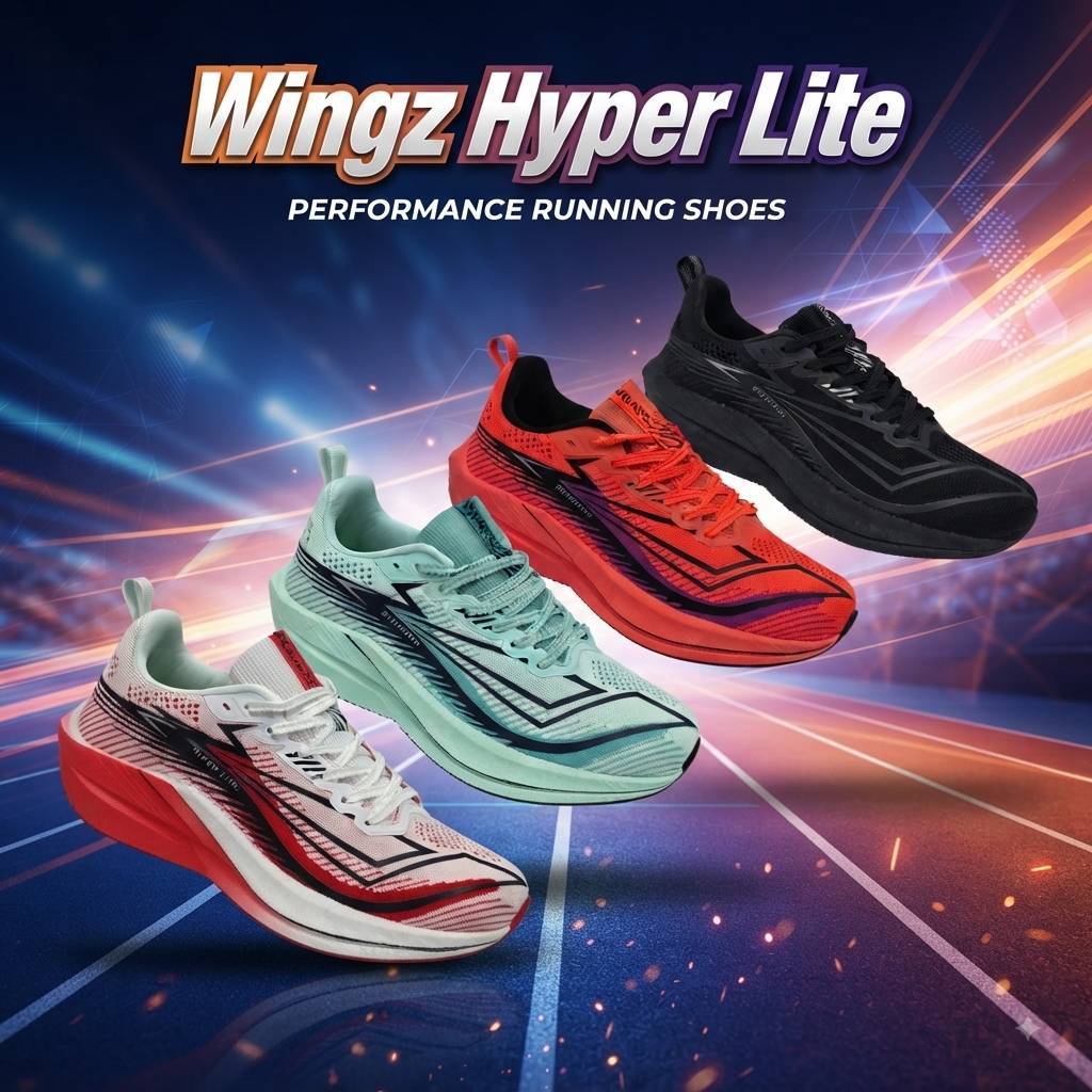 รองเท้าวิ่ง Wingz Hyper Lite รวดเร็วเกินใคร พร้อมส่ง