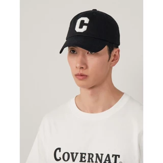 COVERNAT หมวก รุ่น C Logo B.B Cap Black (70064SCLCAU_U6BKXX)