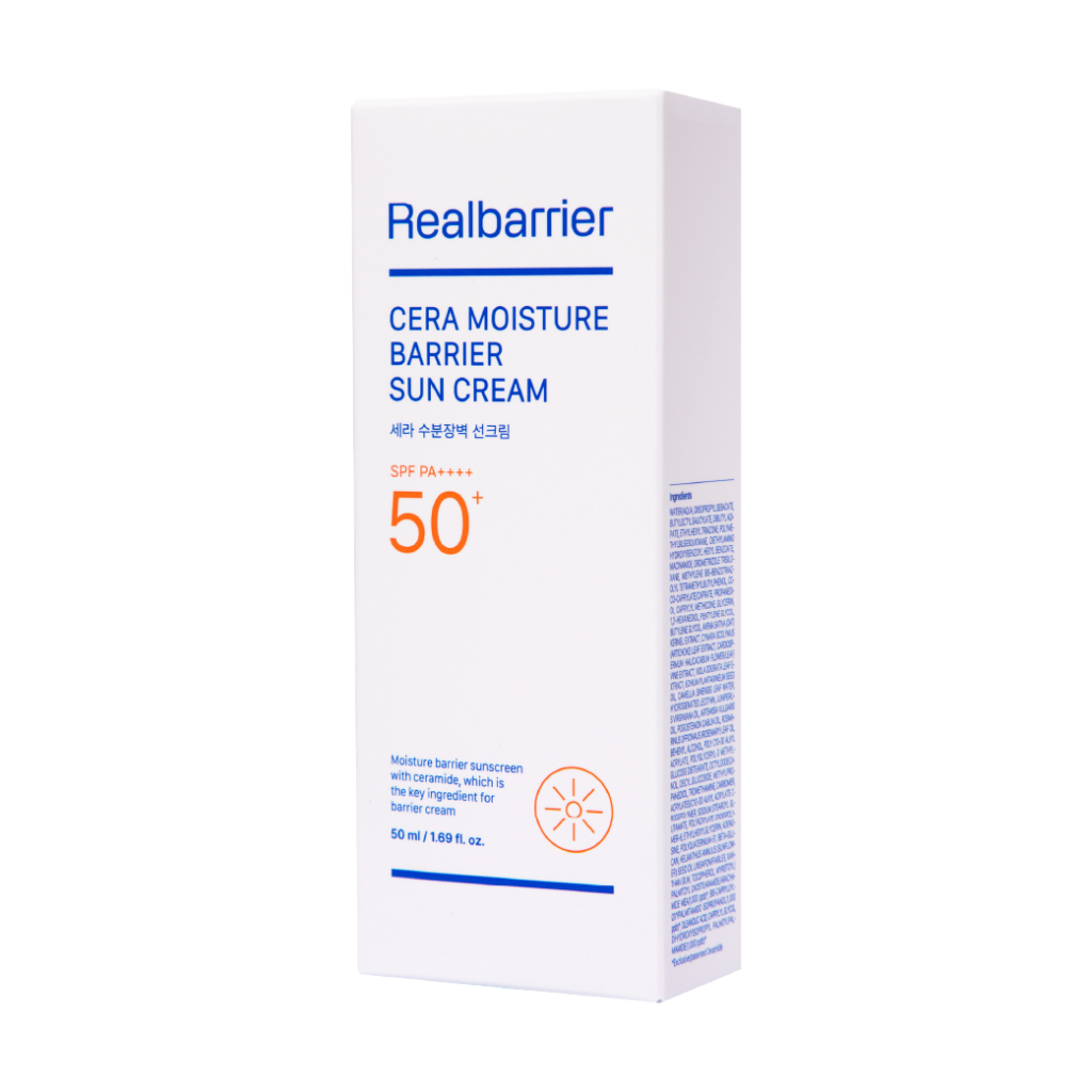 Real Barrier كريم واقٍ Cera Moisture Barrier Sun ‏SPF50+ — صورة 5