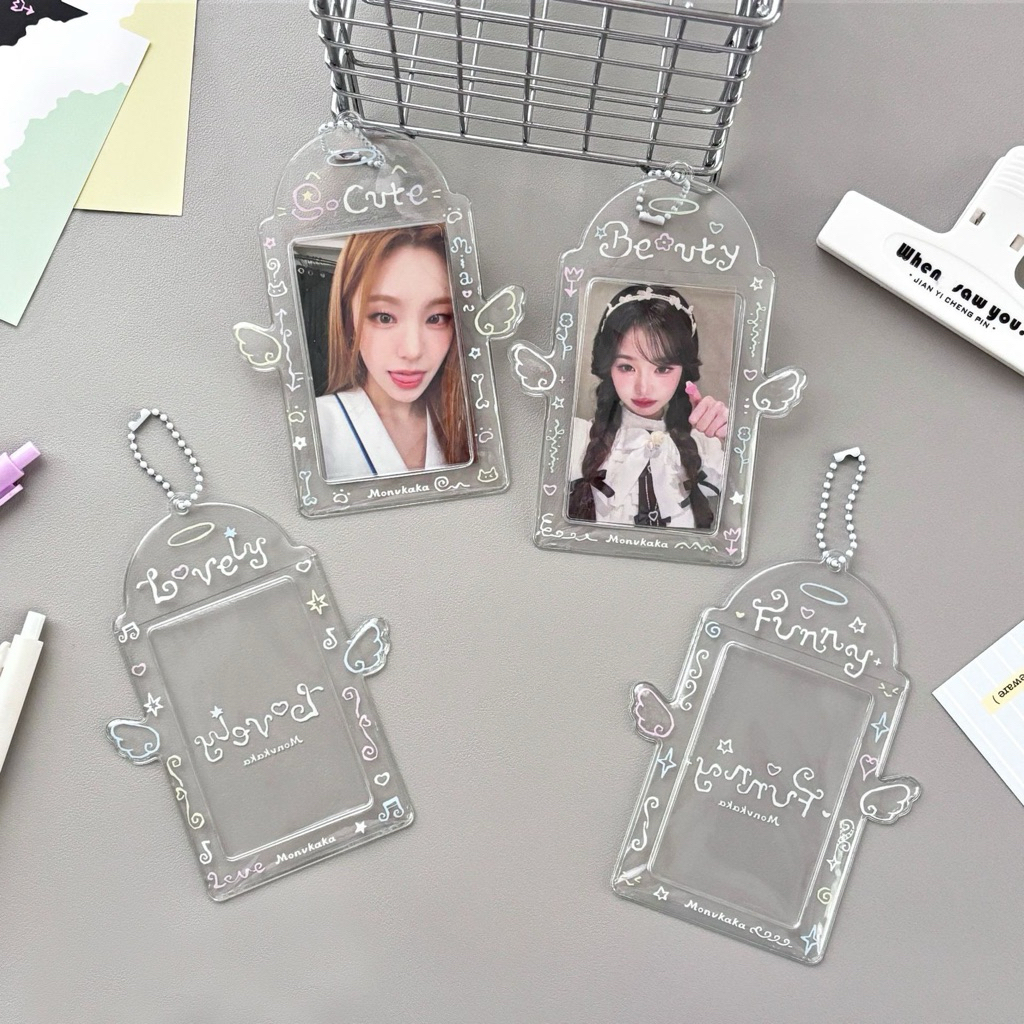 พร้อมส่งจากไทย🇹🇭 เฟรมการ์ด PVC รูปปีกนางฟ้า