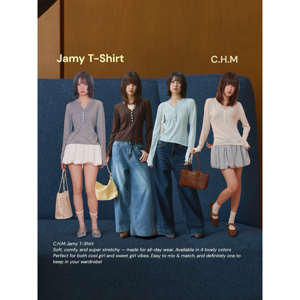 C.H.M Jamy T-Shirt ( เจมี่ ) 690.-