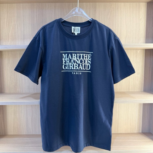 PP100 เสื้อยืด Marithe Francois Girbaud T-Shirt classic logo Tee