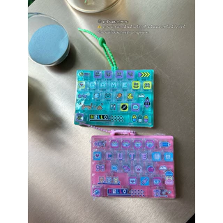 พร้อมส่ง พวงกุญแจคีย์แคป 26 ปุ่ม (Keycap Keyboard Keychain)