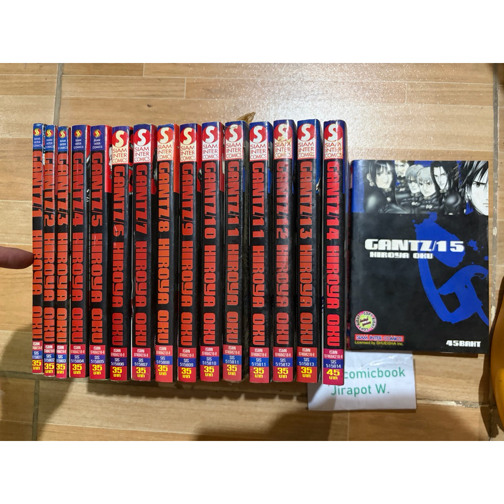 Gantz กันซึ 15 เล่มไม่จบ สั้น
