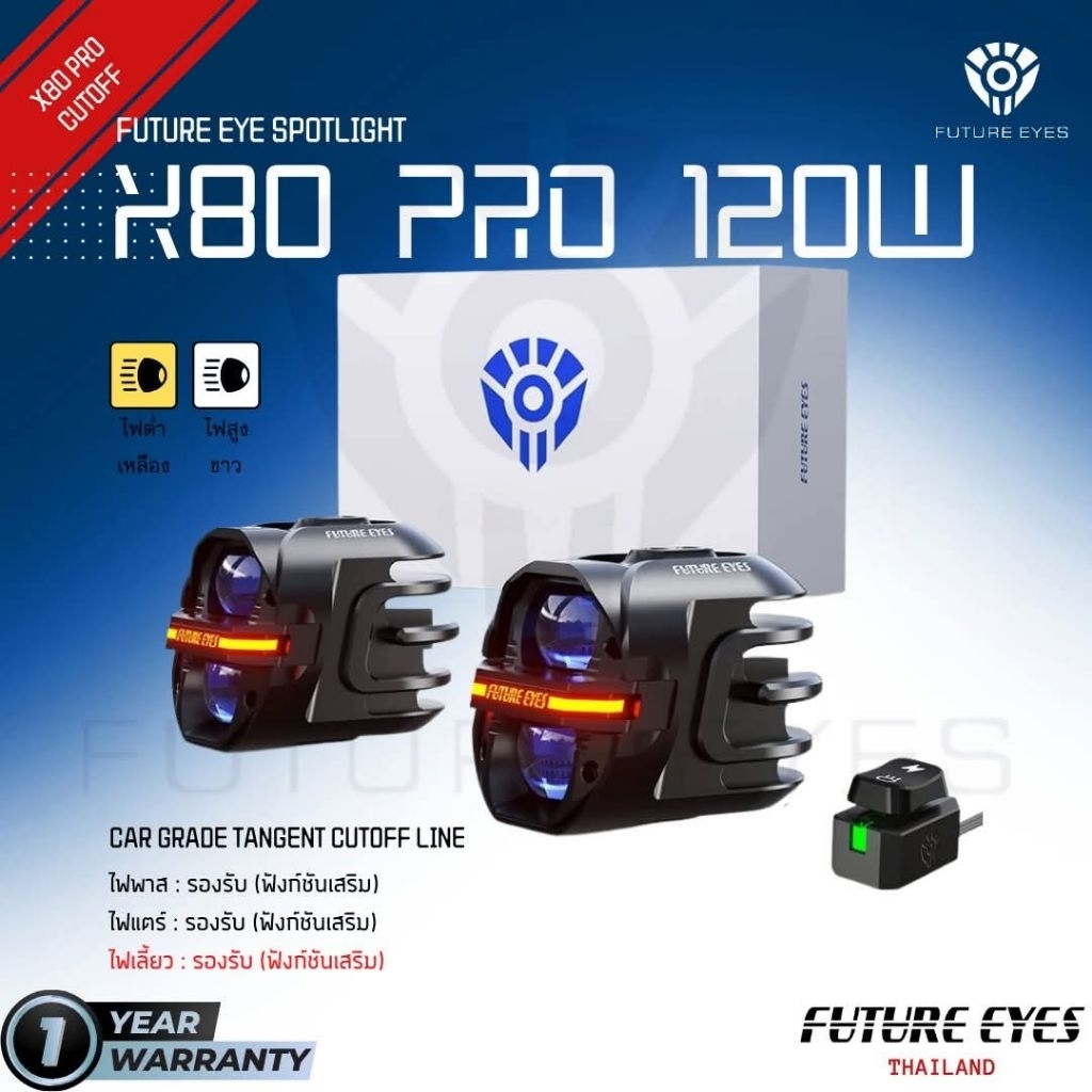 FUTURE EYES X80 PRO รับประกัน1ปี จาก FUTURE EYES THAILAND