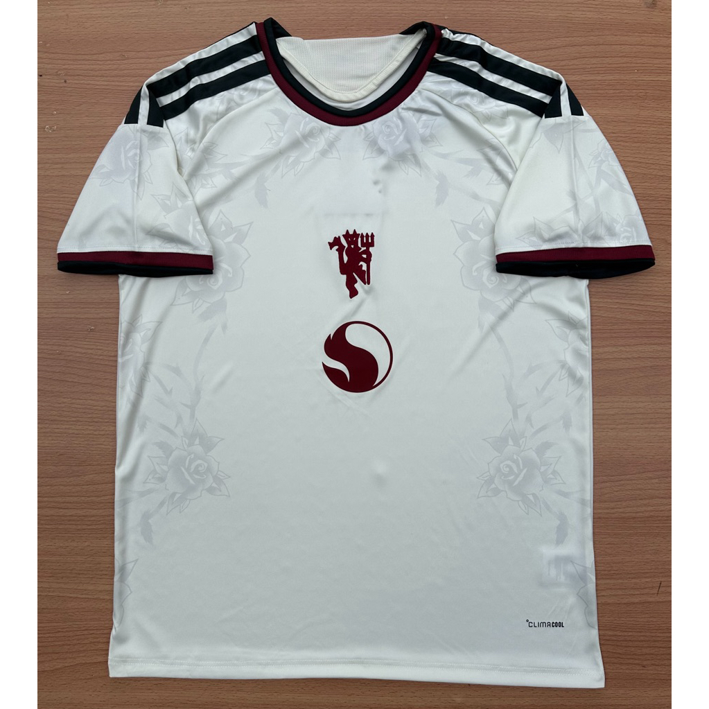เสื้อแมนยู Thrid AAA เกรดแฟนบอล (มีโลโก้ครบ) 2026 ภาพถ่ายจากสินค้าจริง