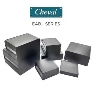 EAB Series กล่องอลูมิเนียมแบบปิดทึบระบายความร้อนด้วย Fin แบบ Heatsink ที่ฝาข้าง