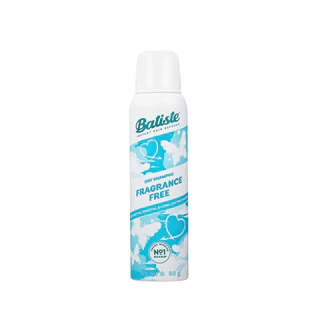 Batiste Dry Shampoo Fragrance Free บาติสต์ ดรายแชมพู ไร้กลิ่น ลดคราบขาว 150ml 1 piece