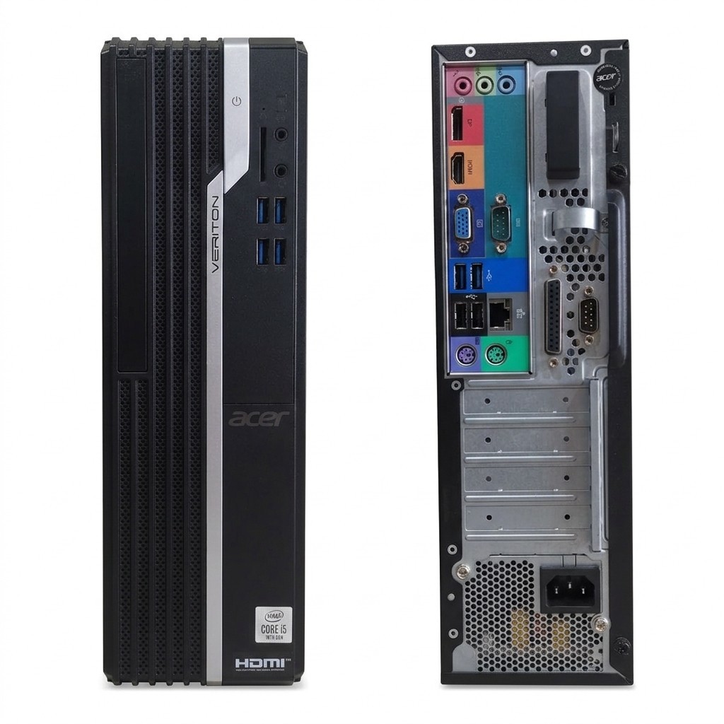 Acer Veriton X2670G สเปกแรง CPU i5-10400 (Gen 10 ) | RAM 8GB | SSD M.2 256GB คอมสำนักงาน บ้าน สภาพดี
