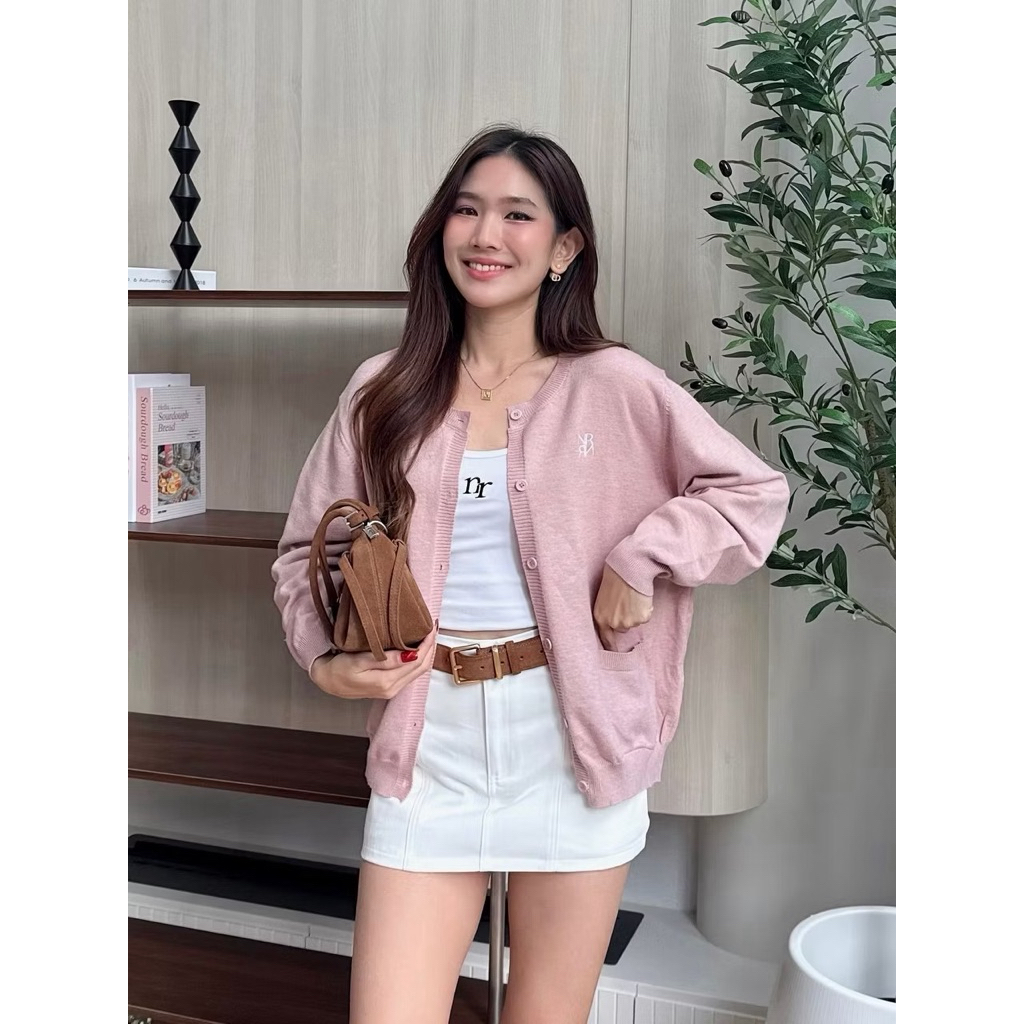 NICHARIS - เสื้อคาร์ดิแกน รุ่น NR Signature Cardigan (used)