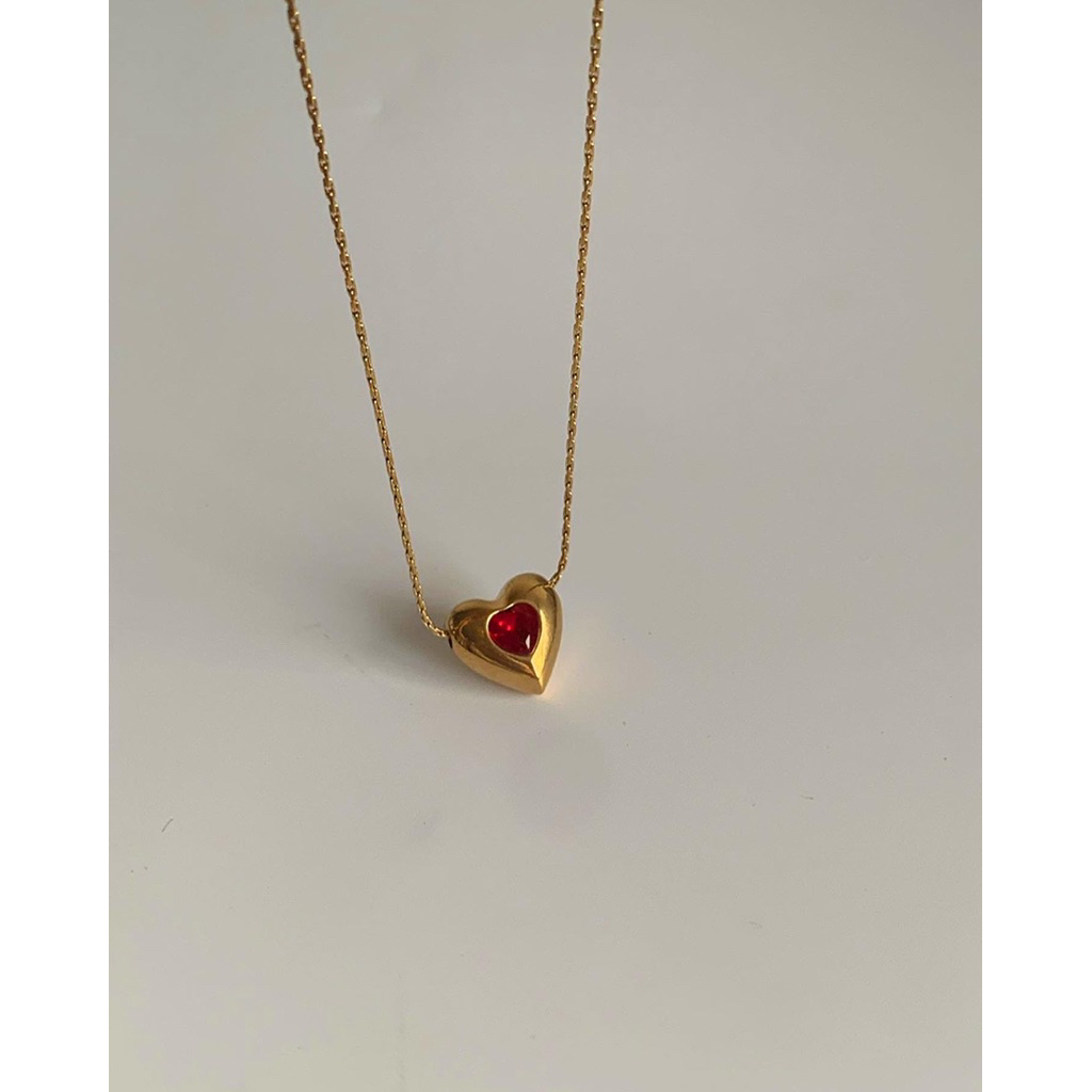 สร้อยคอกันน้ำ สร้อยคอสเตนเลส HER OBJECTIVE_HER LINDY NECKLACE