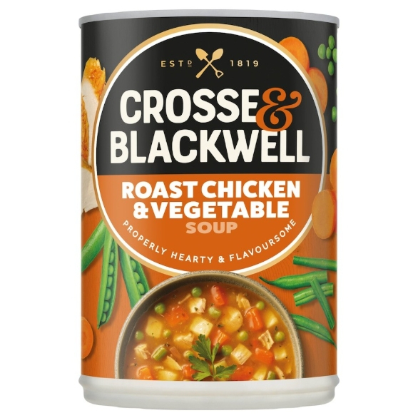 Roast Chicken & Vegetable Soup (Crosse & Blackwell Ltd Brand) 400 g