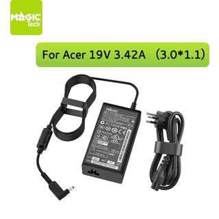 Adapter N/B FOR ACER 19V 3.42A (หัว 3.0*1.1mm) MAGICTECH (65W) แถมสายไฟ มอก.MAGICTECH SY-96A