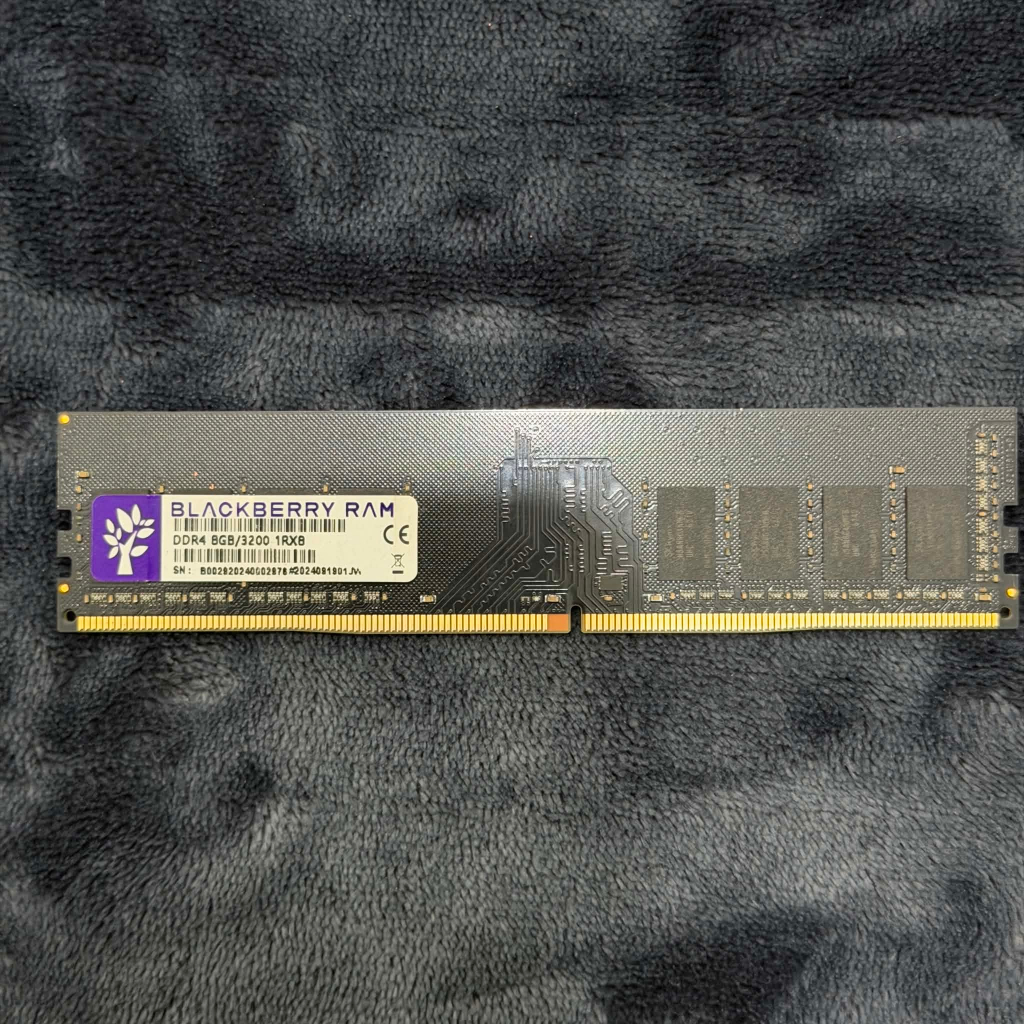 BLACKBERRY RAM DDR4 8GB 3200MHz 8CHIP Memory RAM (หน่วยความจำ) แรม มือสอง