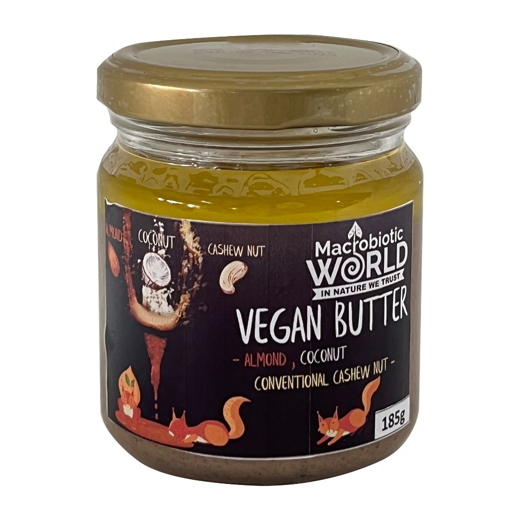 Vegan Butter เนยวีแกน (185g/500g) l Macrobiotic World Natural Efe l Spreads l SYM