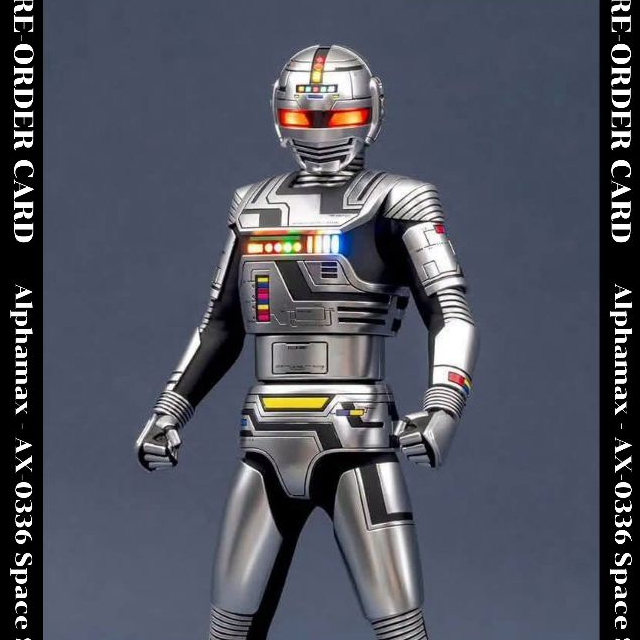 PRE-ORDER CARD [กรุณาอ่านรายละเอียด] Alphamax - AX-0336 Space Sheriff Gavan