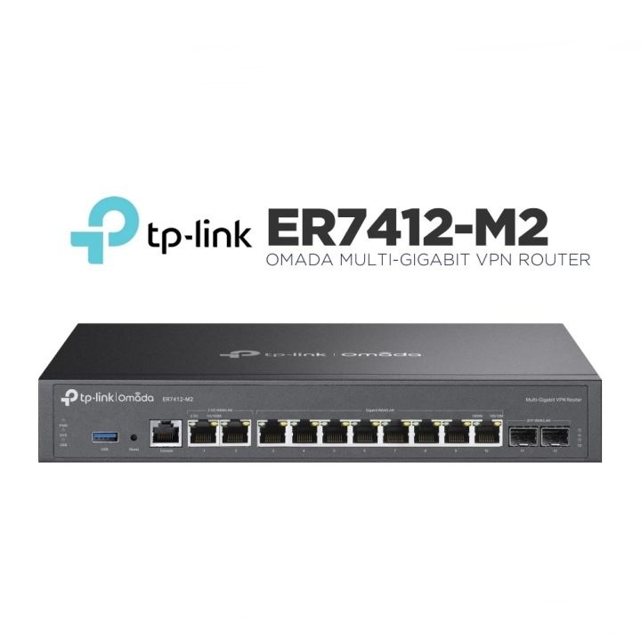 TP-LINK (ER7412-M2) Omada Multi-Gigabit VPN Router