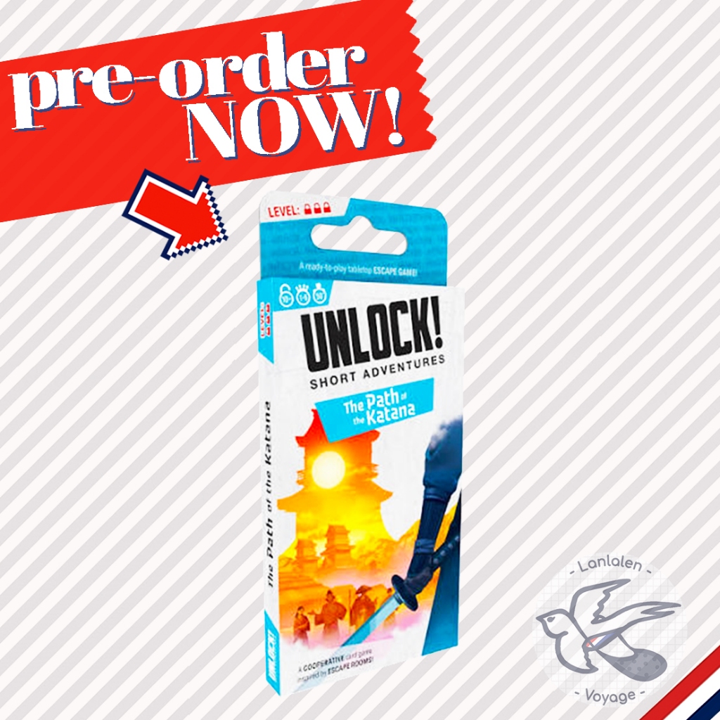 [Pre-Order] Unlock! Short Adventures 14 - The Path Of The Katana [Boardgame]