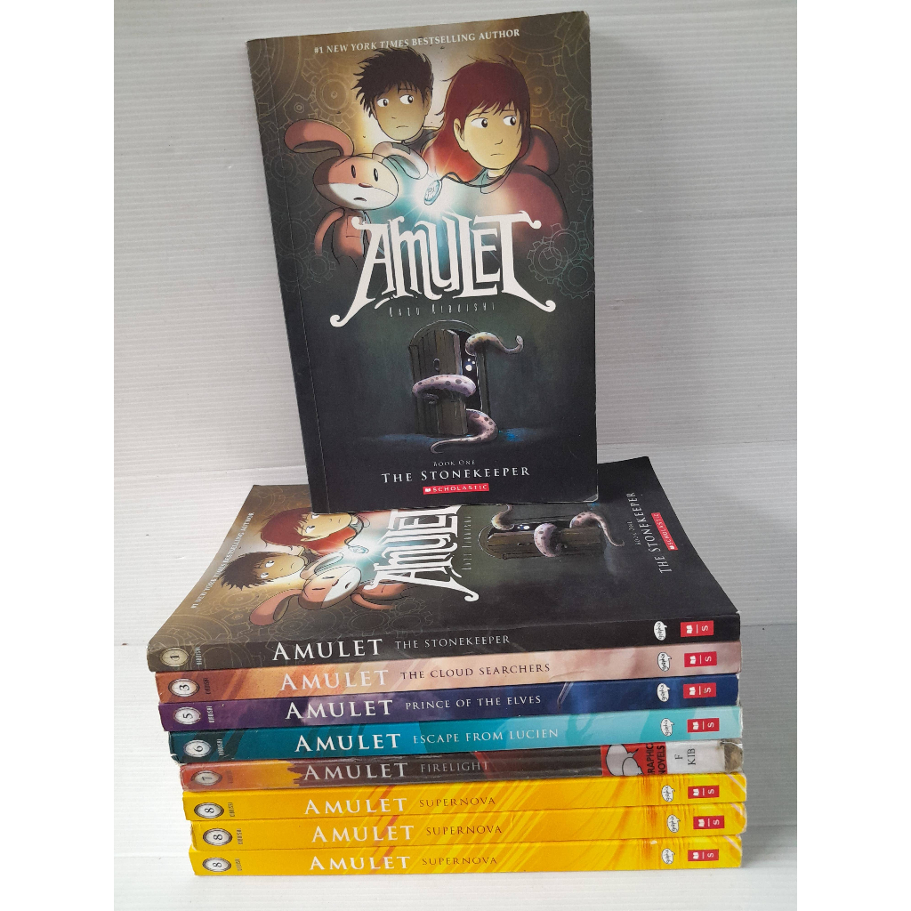 g7 Amulet Comics and Graphics Novels หนังสือมือสอง  ปกอ่อน