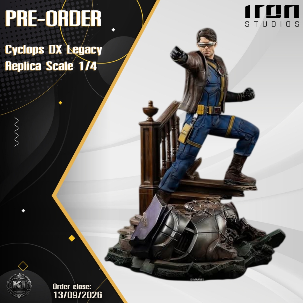 Pre-order Iron Studios Cyclops DX Legacy Replica Cyclops DX Legacy Replica Scale 1/4