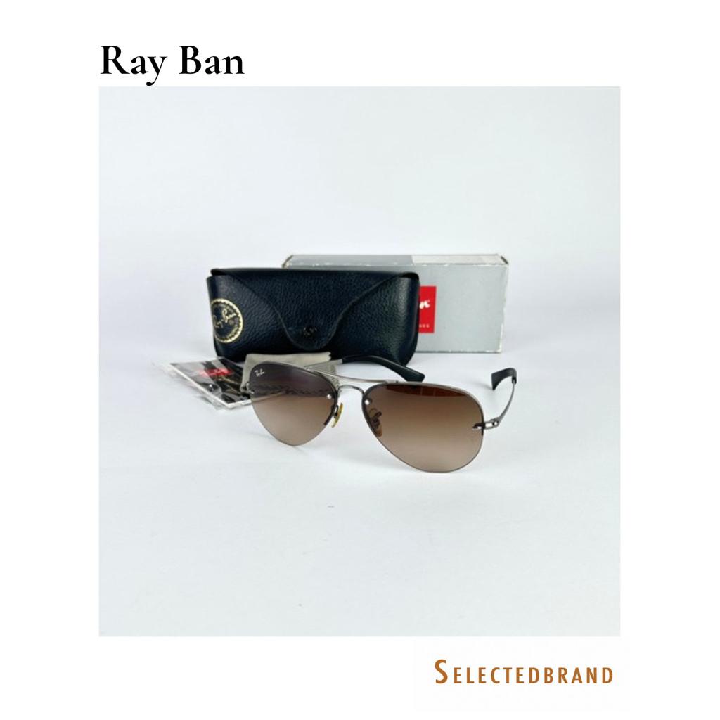 Rimless Aviator Sunglasses RB3449