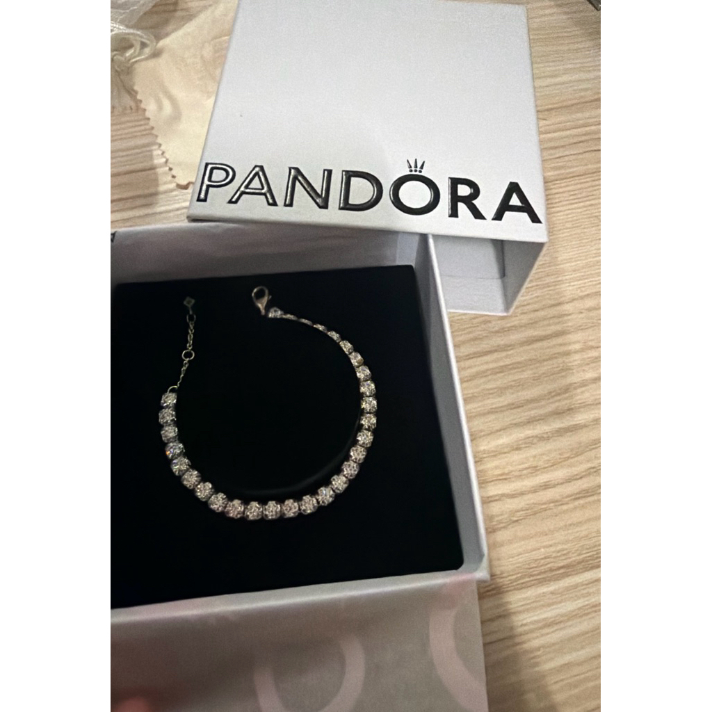 Pandora Sparkling Tennis Bracelet