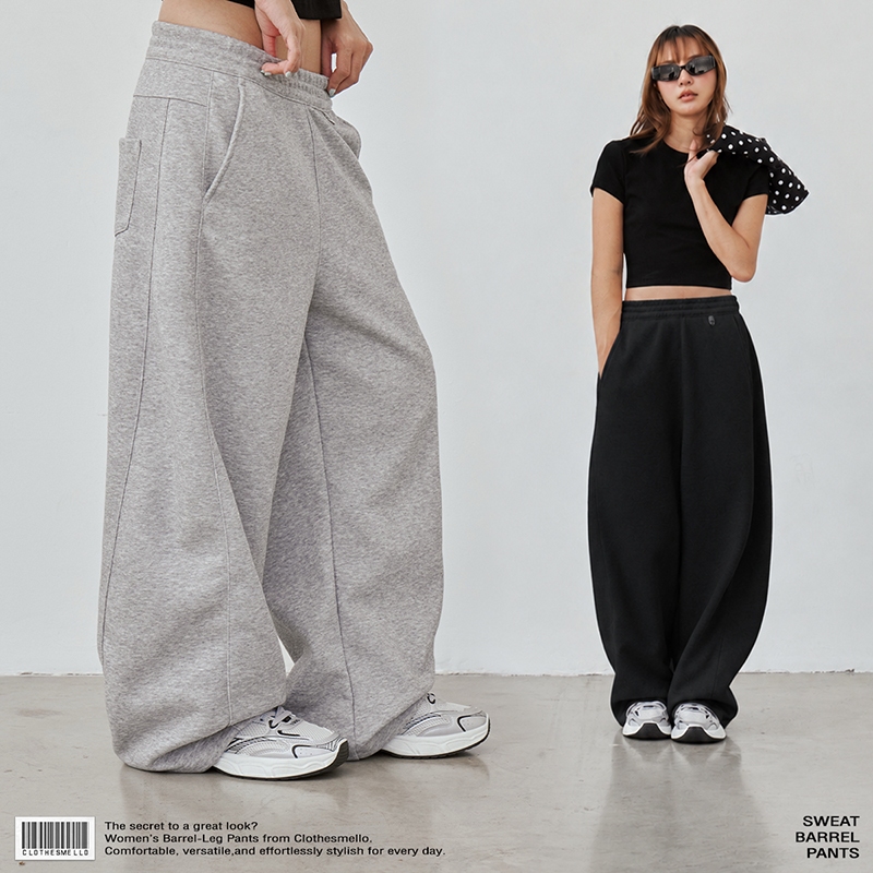 Clothesmello | Baggy Barrel Pants