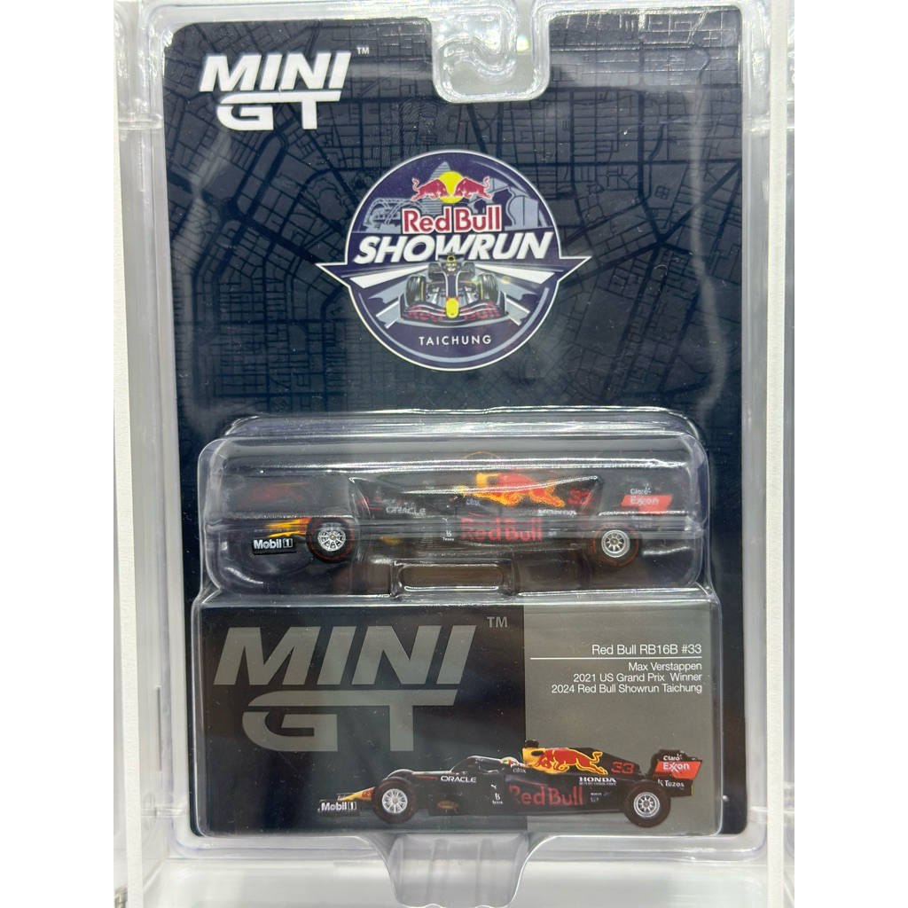 MINI GT Red Bull RB16B #33 Max Verstappen 2021 US Grand Prix Winner  No.799