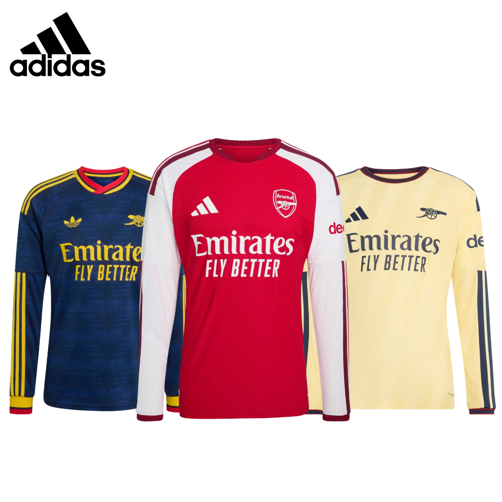 Arsenal FC 26/27 Authentic Longsleeve Jersey เสื้อบอลแขนยาว