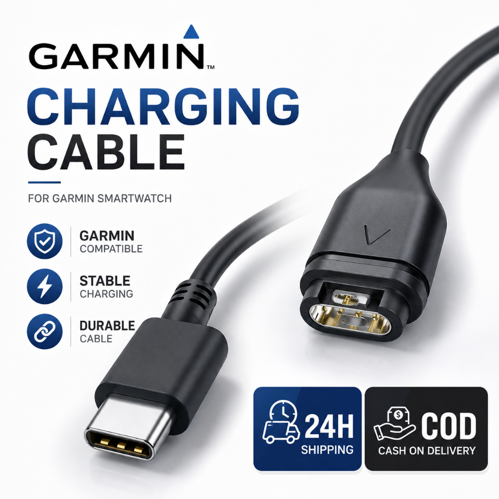 เหมาะสำหรับ Garmin fenix Sport Watch Charger Flytime 945/245 x7 7x 6 255 955 instinct 3 venu 2 3 สายชาร์จ FENIX ซีรีส์