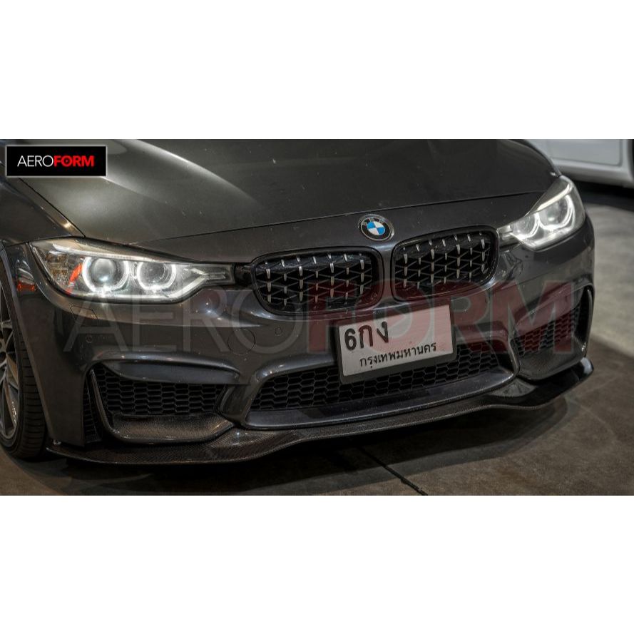 Stock : ลิ้นหน้า F30 สำหรับกันชน M3 AN Carbon