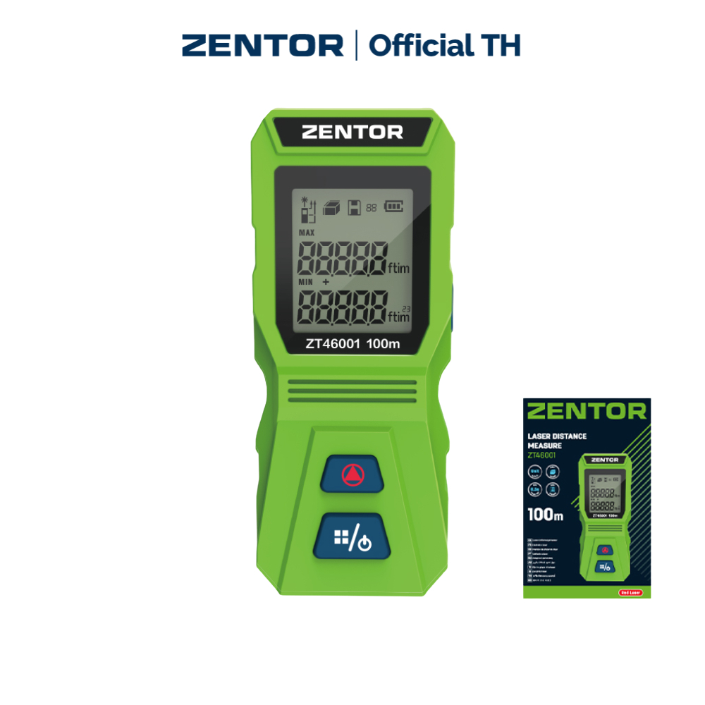 Zentor เครื่องวัดระยะเลเซอร์ เครื่องวัดระยะ 60-100 เมตร ที่วัดระยะ ความแม่นยำสูง Laser Rangefinder