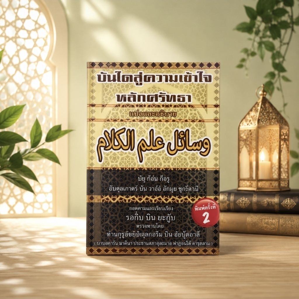 บันไดสู่ความเข้าใจหลักศรัทธา แปลจาก (وسائل علم الكلام)