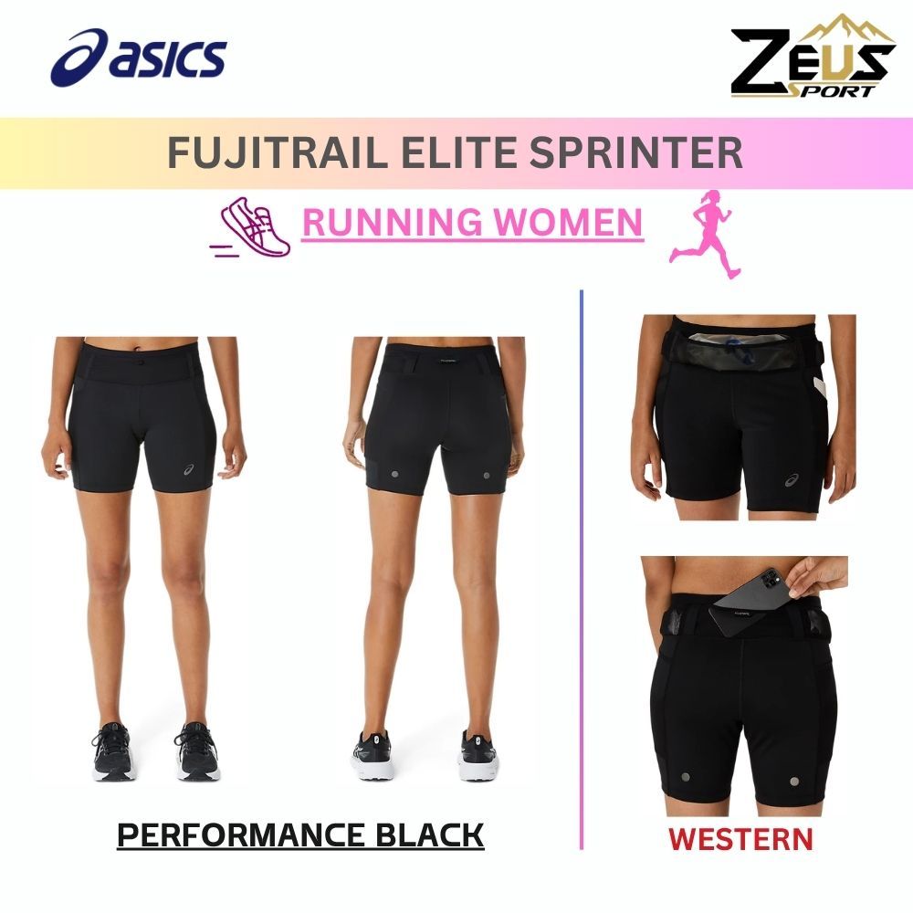 ASICS ICON SHORT | กางเกงวิ่งผู้หญิง | แห้งไว เบาสบาย มีซับใน เคลื่อนไหวคล่องตัว ระบายอากาศดีเยี่ยม 