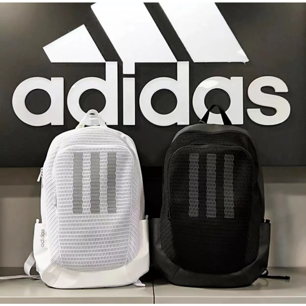 ADIDAS ใหม่กระเป๋าเป้สะพายหลังผู้ชายและผู้หญิงแฟชั่นกระเป๋านักเรียนกีฬากระเป๋าเป้สะพายหลัง