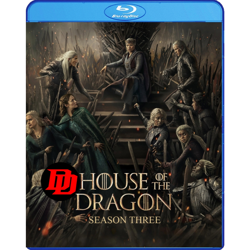 บลูเรย์ Movie ใหม่ มหาศึกชิงบัลลังค์ ตระกูลแห่งมังกร 3 (2026) / 8 ตอนจบ หนัง Blu-ray