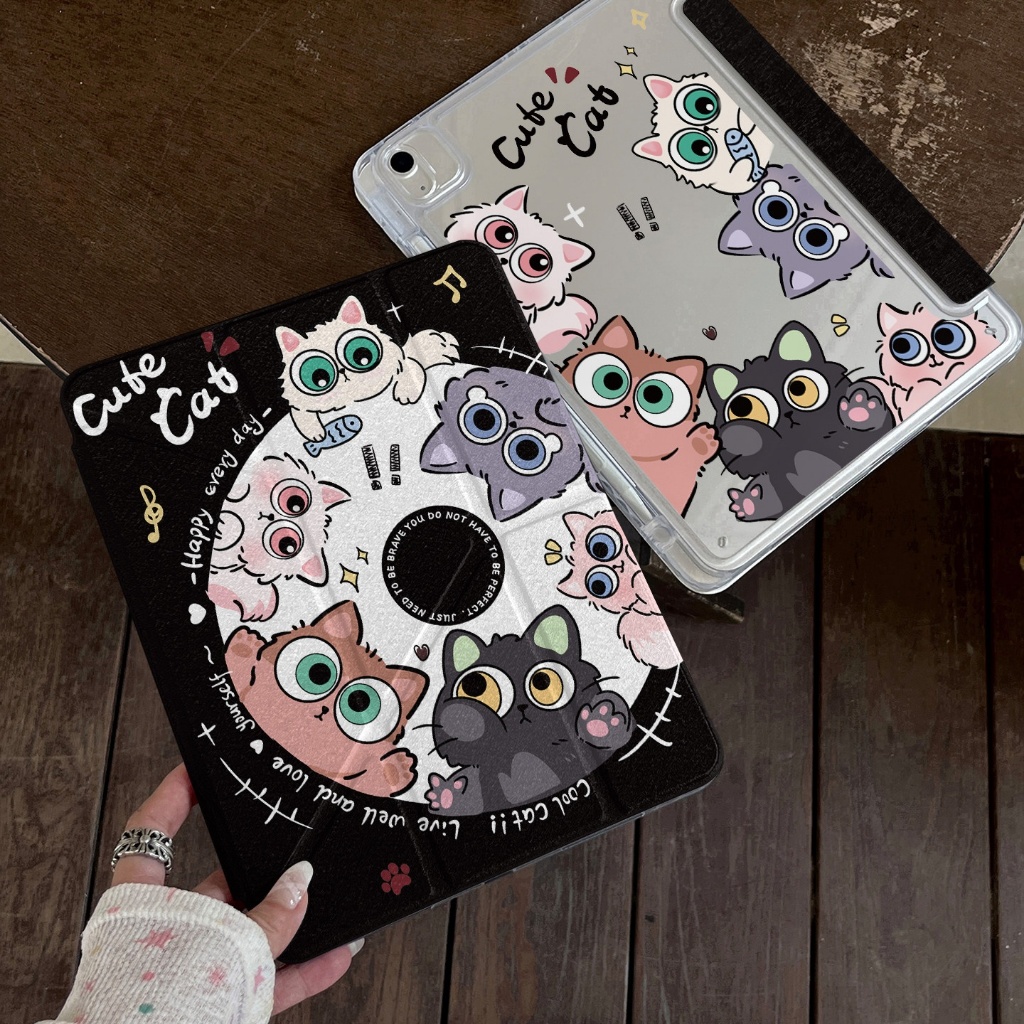 Air6 7 8 Pro11 2024 เคสตัวY เคสไอแพด สําหรับ gen7/gen8/gen9 10.2 ipad case Gen10/11A16 Air4 Air5 10.9 Pro11 2022mini6/7