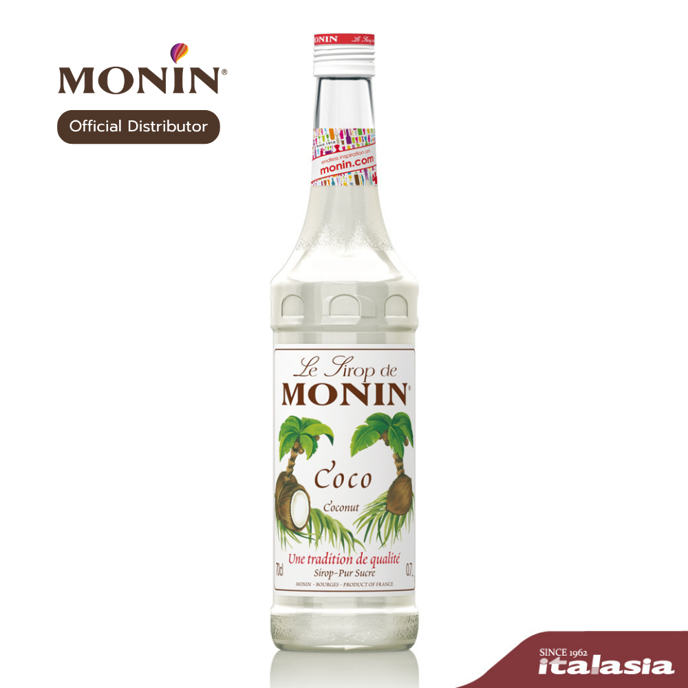 MONIN Coconut Syrup 700 ML. | โมนิน มะพร้าว ไซรัป 700 มล.